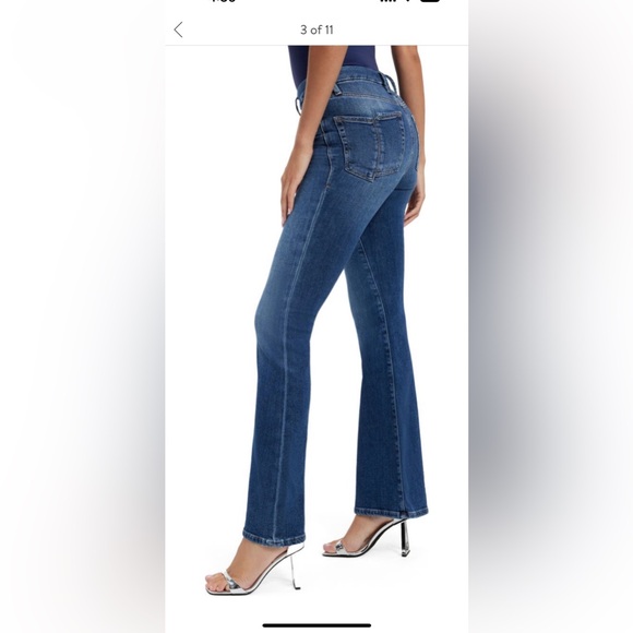 Good American:GOOD LEGS FLARE JEANS- Size 8/29 - Picture 1 of 6